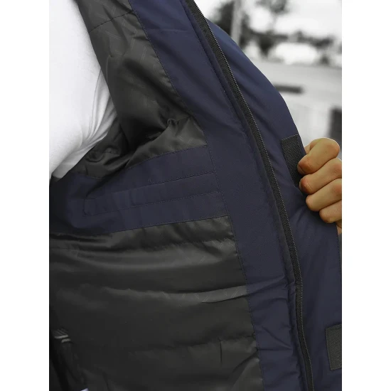 Zila - tumši zila vīriešu jaka Trend JS/M35/117