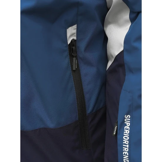 Zila - tumši zila vīriešu jaka Trend JS/M35/117