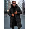 Vīriešu melna ziemas jaka Bruno JS/19M1290/392