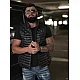 Men's black waistcoat Kanor Vests