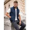 Stepēta vīriešu tumši zila veste Lider JS/MY77