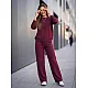 Angelo Women's Burgundy Set