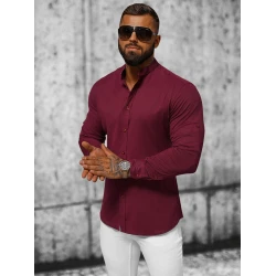 Bordo elegants krekls Oner