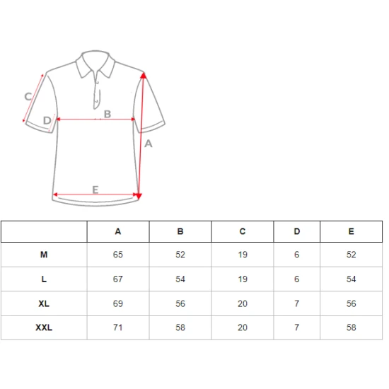 Vīriešu balts polo krekls Heart JS/8T80