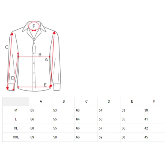 Balts krekls Intense MECH/2122
