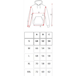 Brūns vīriešu džemperis ar kapuci Hiporeng