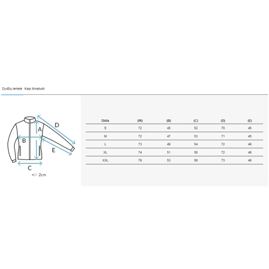 Zila sieviešu ziemas jaka Solar TY4007