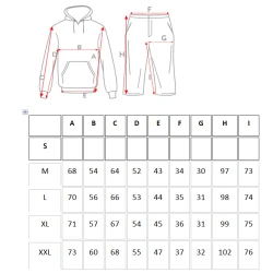 Pelēks treniņtērps vīriešiem