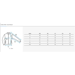 Sieviešu smilškrāsas ziemas jaka Favi