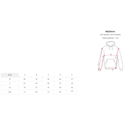 Karameļu krāsas vīriešu džemperis ar kapuci Buvoli