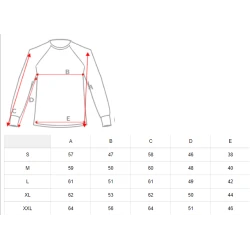 Sieviešu sarkans džemperis Fainulka