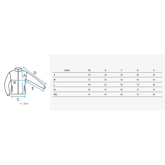 Sieviešu melna ziemas jaka Dona TY4085