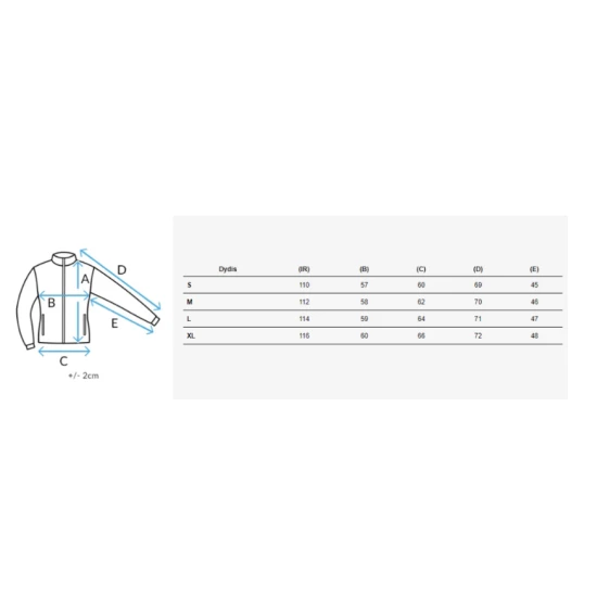 Sieviešu melnā Storm jaka TY3761