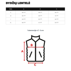 Sieviešu spīdīga sarkana veste Spark