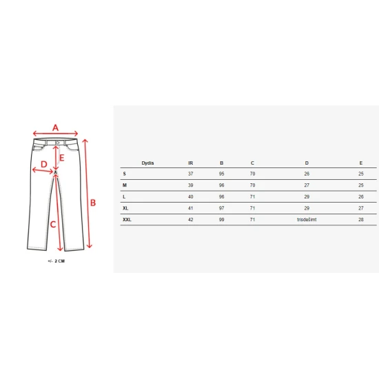 Vīriešu haki krāsas bikses Diny UX4178
