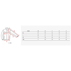 Vīriešu melna eko ādas jaka Parol