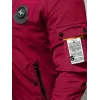 Vīriešu bordo krāsas pavasara jaka Marko JS/84M3037/06