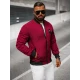 Vīriešu bordo krāsas pavasara jaka Marko JS/84M3037/06