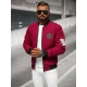 Vīriešu bordo krāsas pavasara jaka Marko JS/84M3037/06