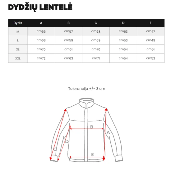 Vīriešu plānā zilā jaka Doran Rudens/Pavasaris