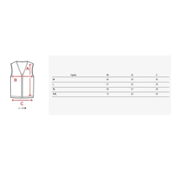 Vyriška mėlyna liemenė Novar