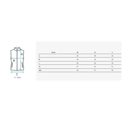 Sieviešu divpusējā veste Odivo