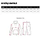 Damski czarny komplet casual Tiny O/XYS3225
