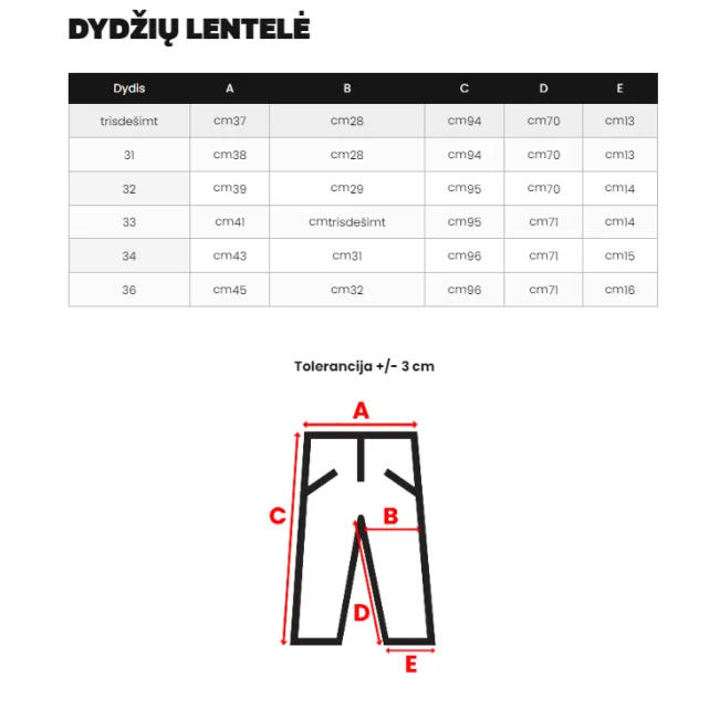 Vīriešu gaiši zili džinsi Karum O/2336/1
