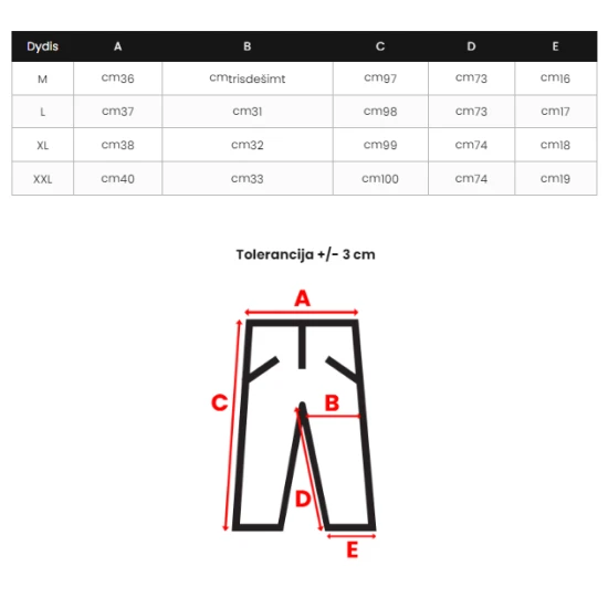 Vīriešu baltas bikses Madero O/1411SP