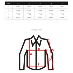 Vīriešu bordo krāsas krekls Classico