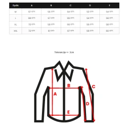Vīriešu bordo krāsas krekls Garone