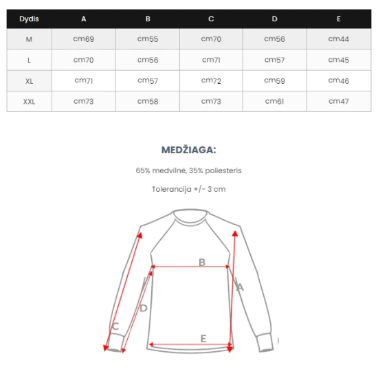 Vīriešu balts džemperis Heart 2001-w01