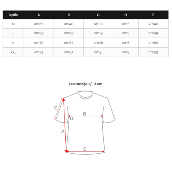 Vīriešu balts krekls Stylo T-krekls