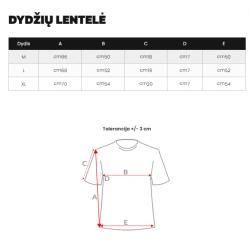 Vīriešu balts t-krekls Forever