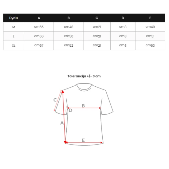 Vīriešu melnbalts Icon T-krekls O/7776T