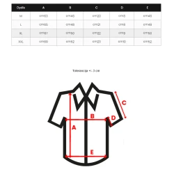 Vīriešu melns polo krekliņš Tirol