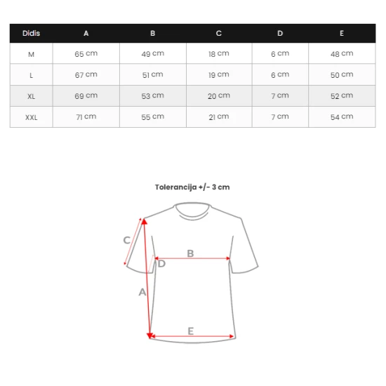 Vīriešu melns t-krekls Space JS/8T1197/3