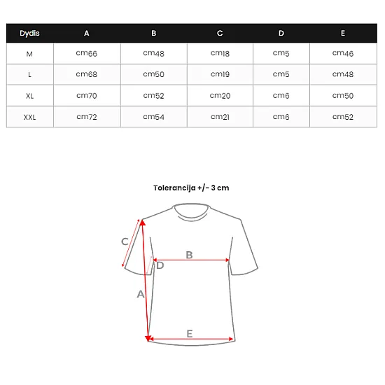 Czarny t-shirt męski Stylo NB/MT3046Z