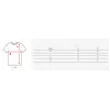 Vīriešu melns T-krekls Lines RX5570