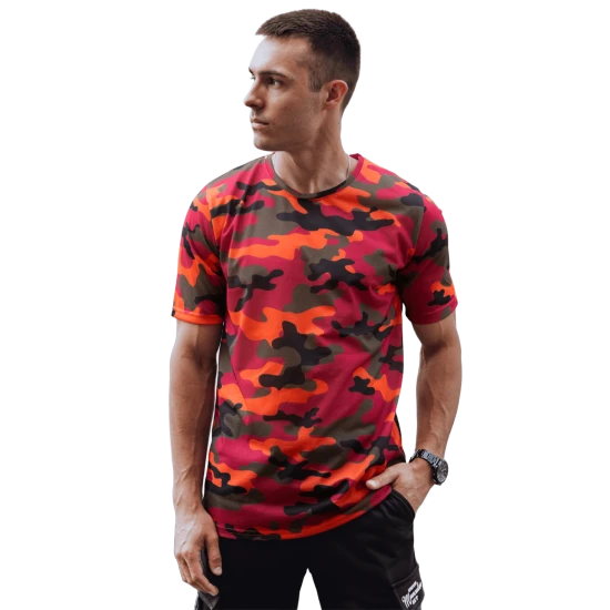 Leniks kamuflāžas krekls oranžā krāsā RX5592