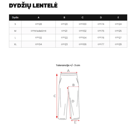 Sieviešu brūnas bikses Karin O/KTK006-J