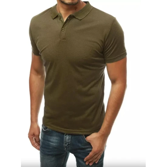 Vīriešu haki krāsas polo krekliņš Metrol PX0346