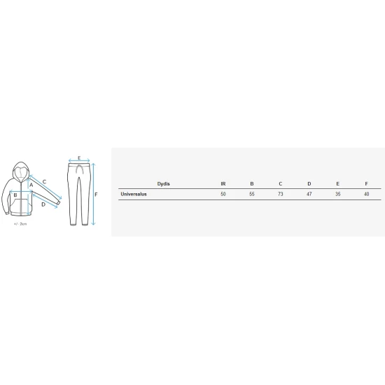 Sieviešu balts komplekts Megin AY1054