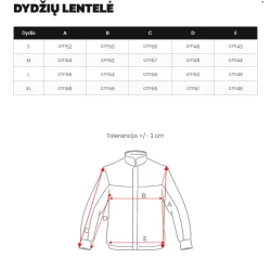 Sieviešu jaka Mija pelēka