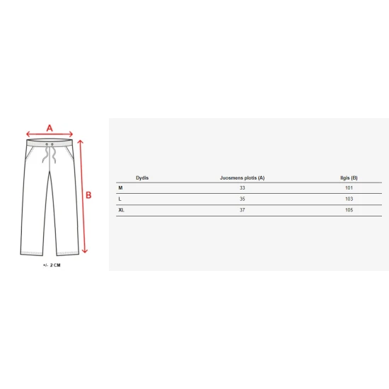 Vīriešu gaiši pelēkas ikdienas bikses Finn UX4420
