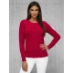 Sieviešu bordo džemperis Stel JS/8005/5