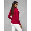 Sieviešu bordo džemperis Stel JS/8005/5