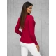 Sieviešu bordo džemperis Stel JS/8005/5