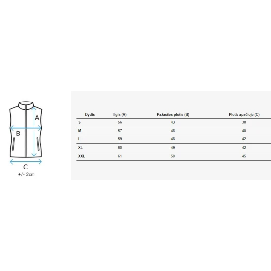 Sieviešu spilgti zila veste Viano TY4522