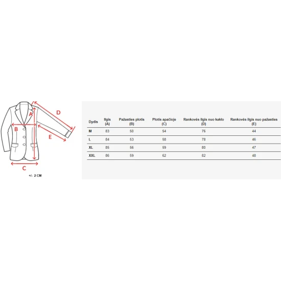 Vīriešu melns mētelis Mumba CX0380